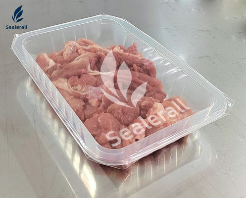 kaufen Karte Vorgeschrittene Plastikbehälter Versiegelungsmaschine Automatische Tray-Packing-Maschine online manufacture