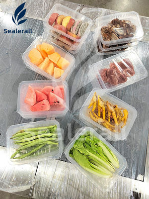 kaufen Frisches Fleisch MAP Verpackung Versiegelungsmaschine Automatische Schachtelsiegelungsmaschine online manufacture